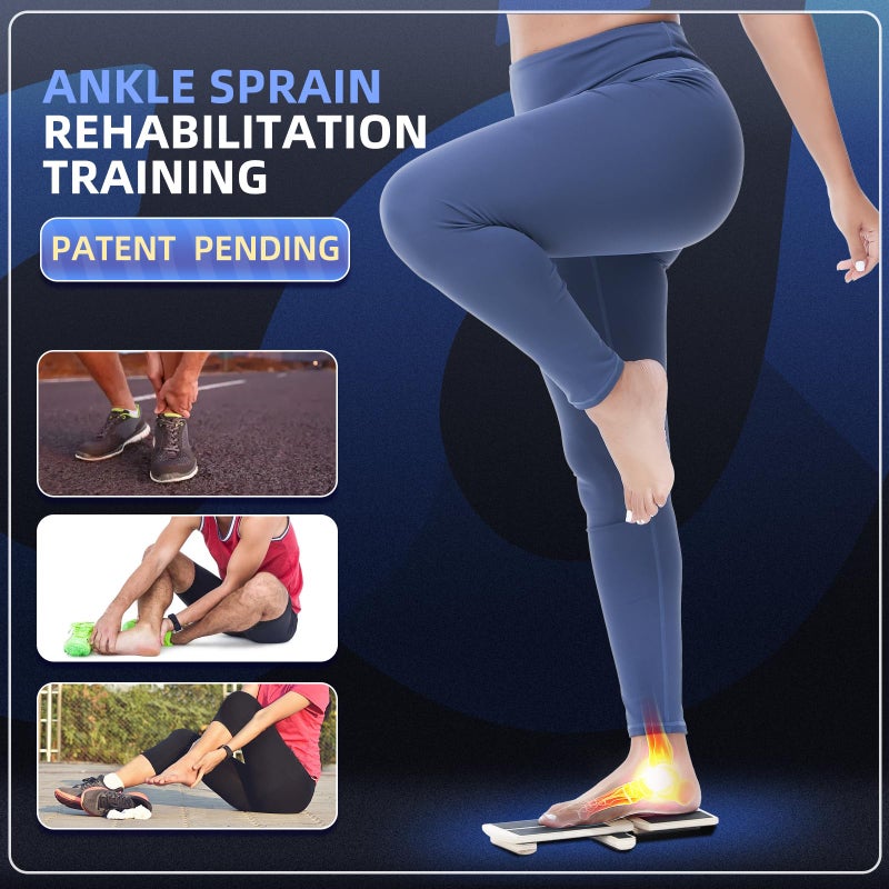 WANYIDA Ankle Foot Strengthener Exerciser for Sprained. Single Leg Balance Board, Posture Corrector, Foot Stretcher for Plantar Fasciitis Relief. Patent Pending - Image 2