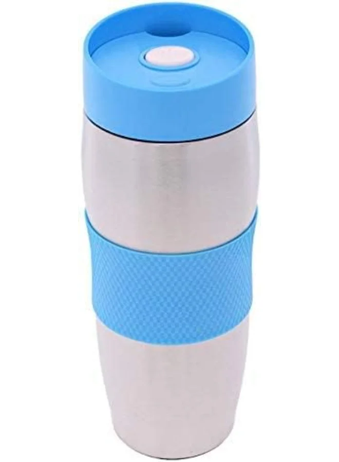 Nessan Mug With Silicone Rubber 383Ml Blue