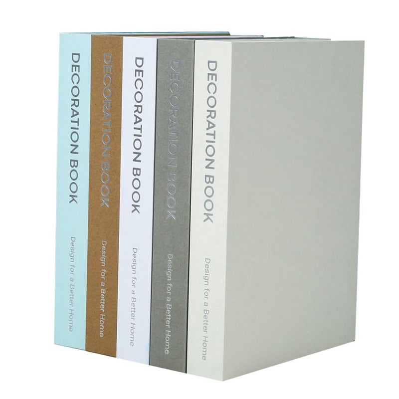 Modern Simulated Book Decor Desktop Ornaments For Home Office Dark Blue 21 5x15 7cm Set Of 2 - Image 5