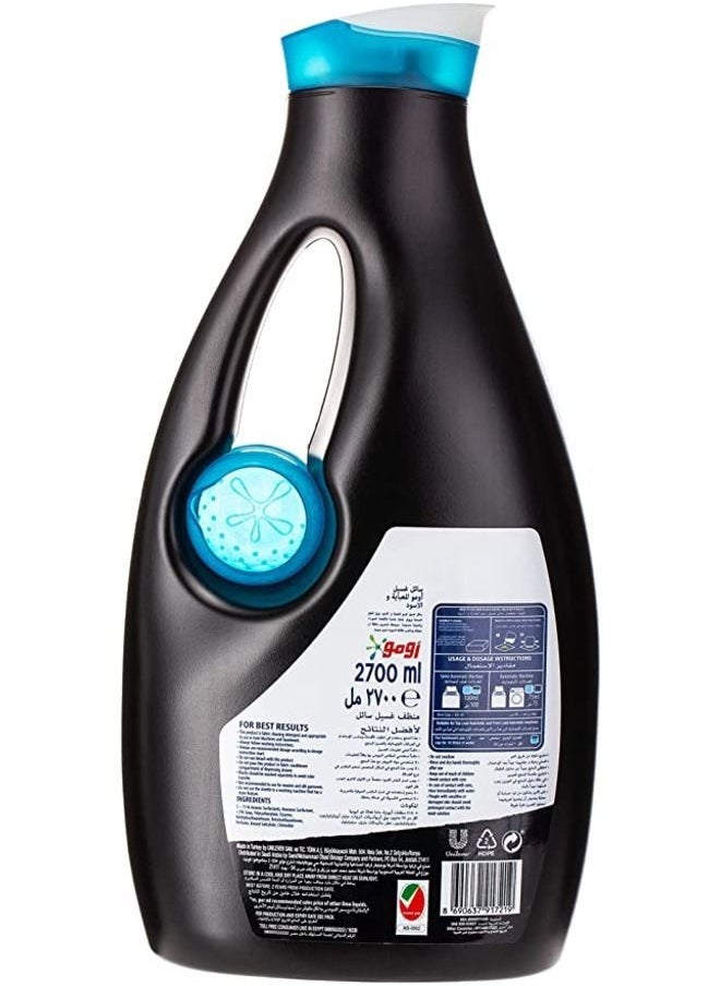 Omo - Omo Active Auto Laundry Detergent Liquid Perfect Black, 2.7 Liters - Image 1