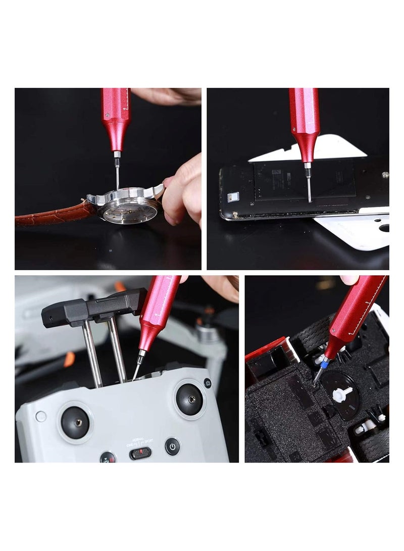 Suntown 10 in 1 Mini Screwdriver Sets Precision Screwdriver Set Portable Multi-Purpose Screwdriver Repair Tool Kit for Electronics Eyeglass Phone Watch - Image 5