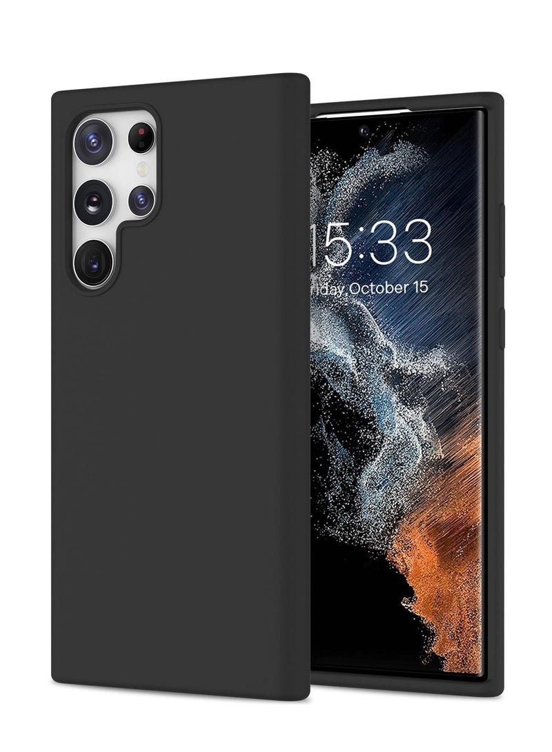 BORTONY Galaxy S22 Ultra Liqiud Silicone Case Silky Smooth Slim Full-Body Protective Silicone Case Cover For Samsung Galaxy S22 Ultra - Image 1