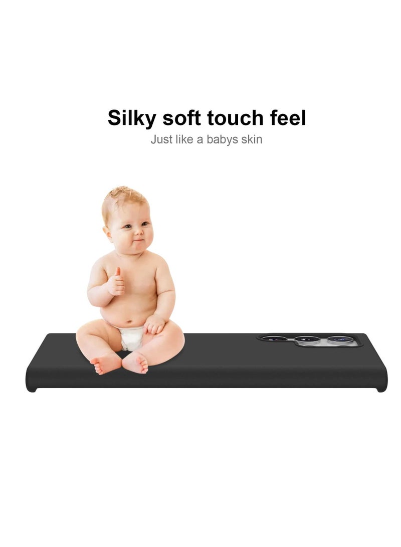 BORTONY Galaxy S22 Ultra Liqiud Silicone Case Silky Smooth Slim Full-Body Protective Silicone Case Cover For Samsung Galaxy S22 Ultra - Image 4