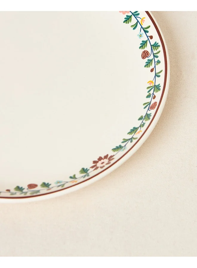 Chumbak Tiara Dinner Plate, 10" dia | Kashmir Trails