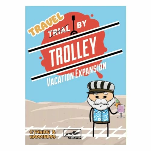 Skybound Games Skybound Entertainment Trial by Trolley Vacation Expansion Skybound Party Game of Moral Dilemmas Trolley Murder Ages 14 313 Players - Image 1
