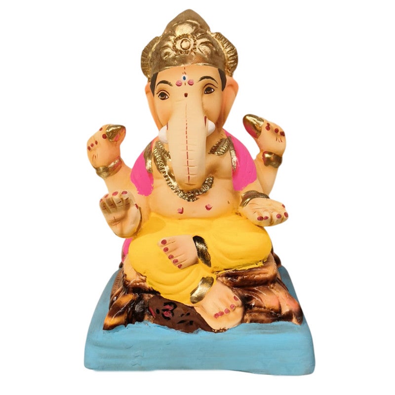 Madhoor Eco Friendlly Ganesh Idol  10 Inch - Image 4