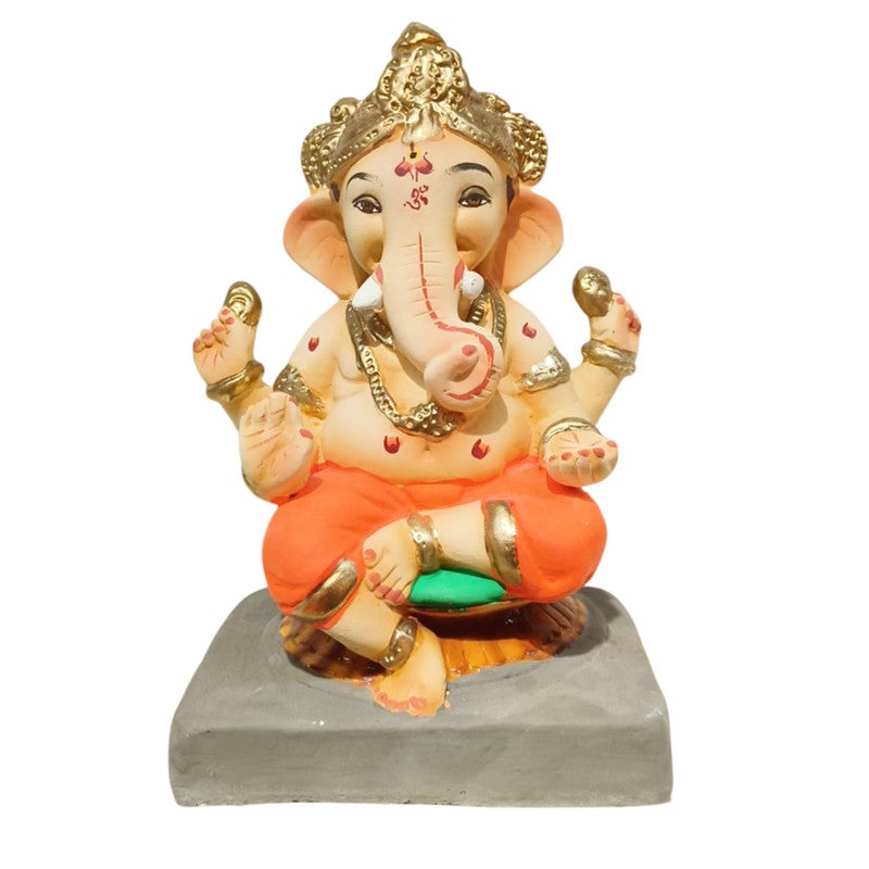 Madhoor Eco Friendlly Ganesh Idol  10 Inch - Image 1