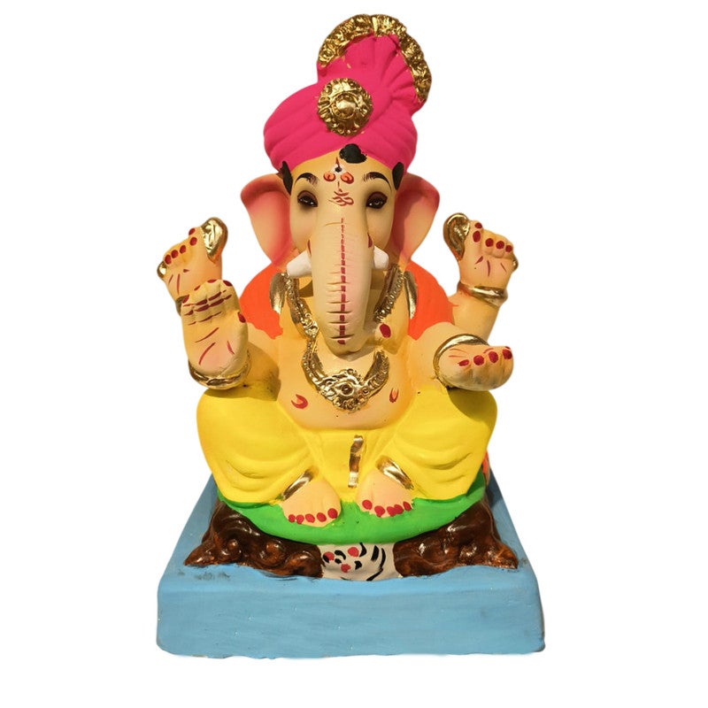 Madhoor Eco Friendlly Ganesh Idol  10 Inch - Image 2