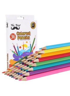 Colored Pencils, 36 Pack, Color Pencil Set, Color Pencils, Map Pencils, Colored Pencils For Adults, Colored Pencils For Kids, Colored Pencils For Adult Coloring, Coloring Pencils For Adults