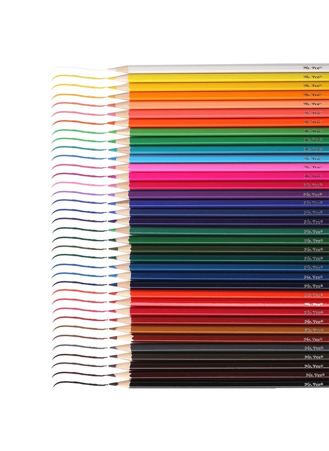 Mr. Pen - Colored Pencils, 36 Pack, Color Pencil Set, Color Pencils, Map Pencils, Colored Pencils For Adults, Colored Pencils For Kids, Colored Pencils For Adult Coloring, Coloring Pencils For Adults - Image 1