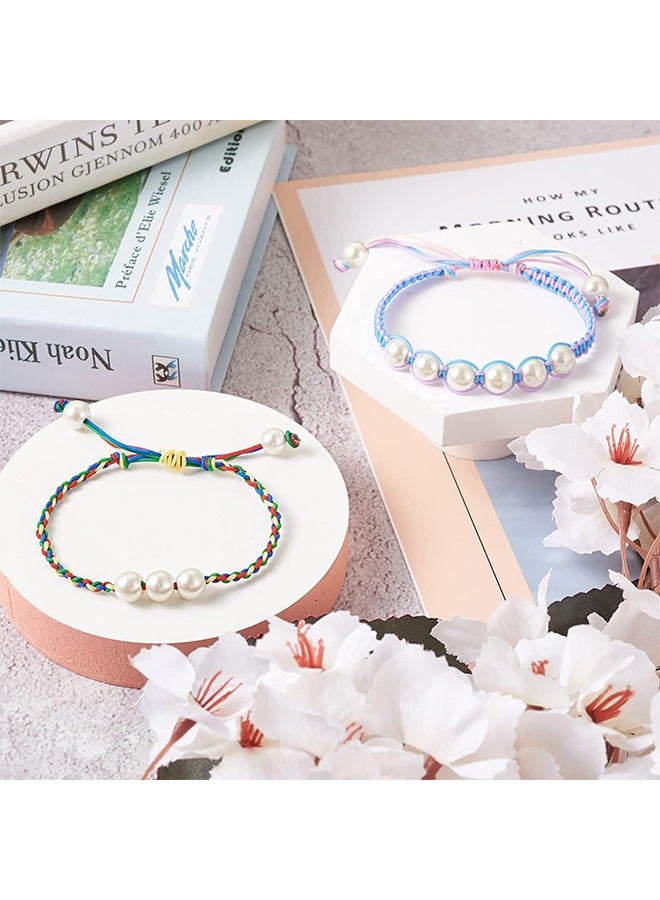 20M 0.7mm Colorful Nylon Beading Cord, Inelasticity Bracelet Macrame Thread String Roll, DIY Jewelry Making Crafts(Colorful) - Image 2