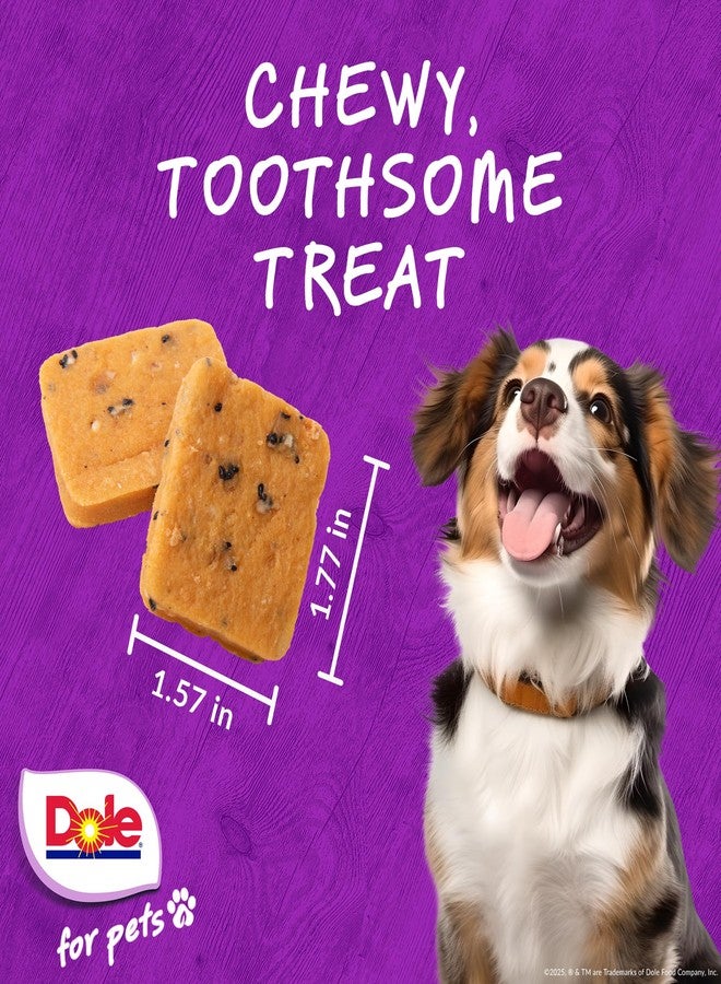 دولي مكافآت دول للحيوانات الأليفة من قطع الفاكهة المجففة، بنكهة الموز وفاكهة التنين، 6 أونصات | بنكهة الفواكه الحقيقية، خالية من القمح والذرة والصويا والنكهات والألوان والمواد الحافظة الاصطناعية - Image 3