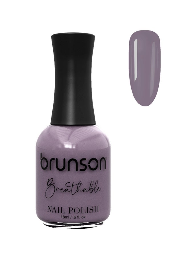 brunson Breathable Nail Polish Halal nail polish Wudu friendly Quick-Dry Vegan long lasting but easy peel off   18ml BH147