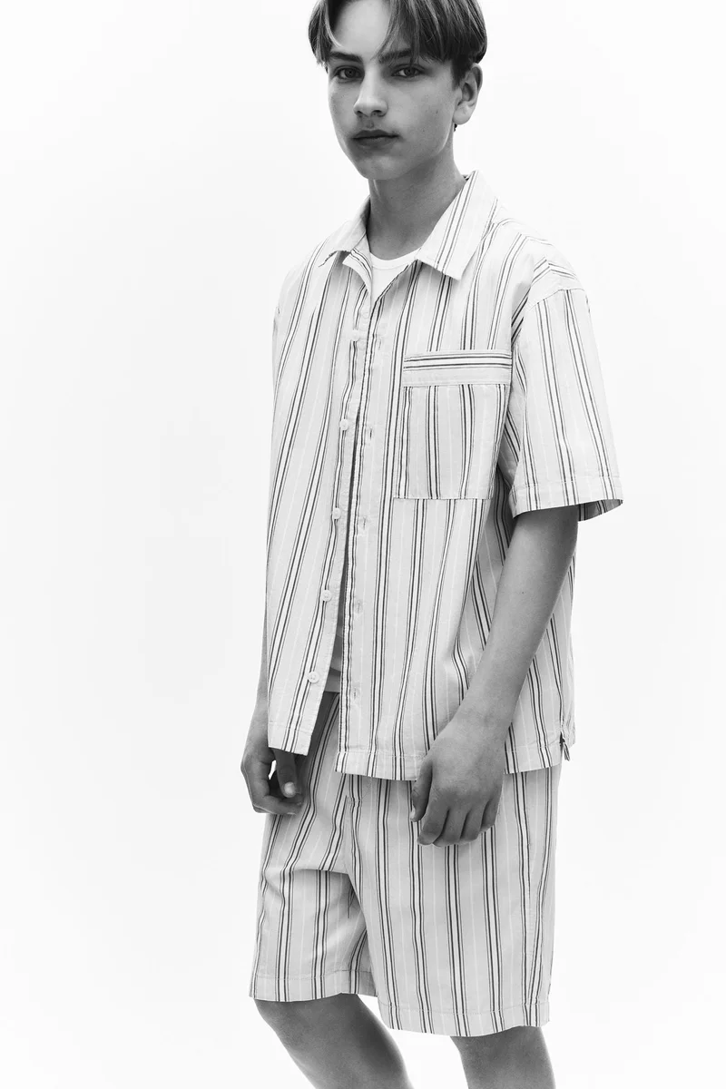 اتش اند ام شورت قطني