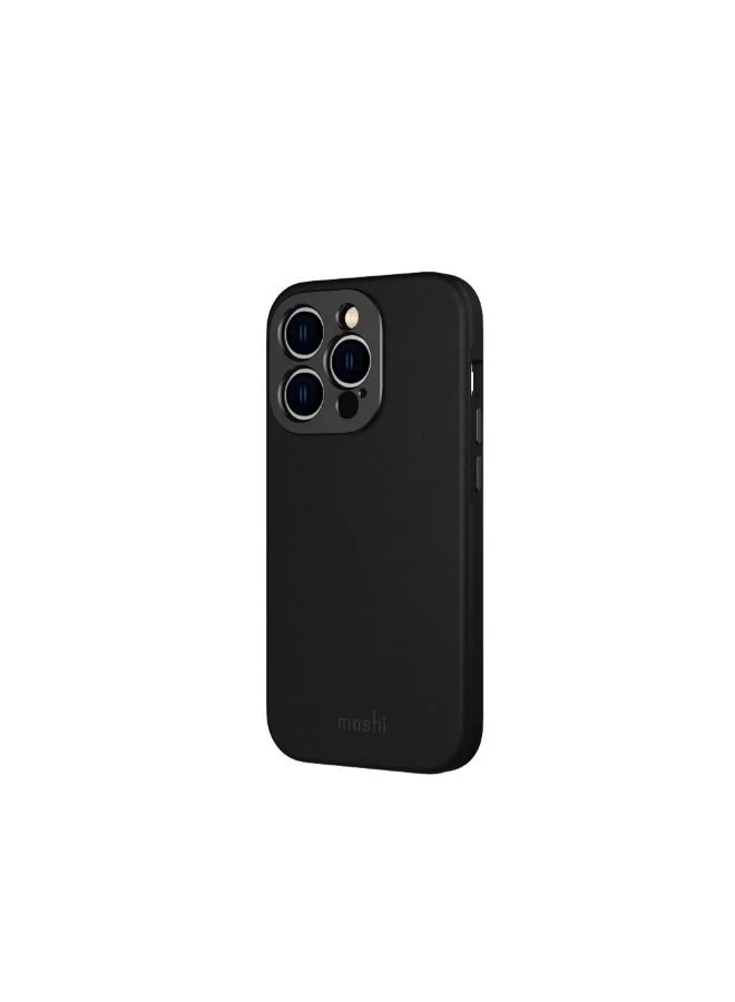 Moshi Moshi NAPA Apple iPhone 14 Pro 6.1" Case with MagSafe & Cam Cover - Midnight Black