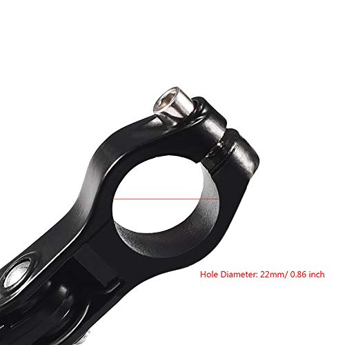 Yimaa 1 Pair Bicycle Brake Levers Universal Bike Brakes Handle Replacement Aluminum Bycicle Parts and Accessories for Mountain Bike, Road Bike, Folding Bike, MTB, 2.2cm Diameter - Image 3
