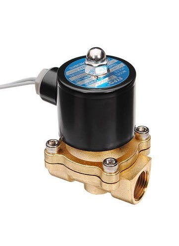 Generic Generic Dc 24V 12Inch Electric Water Air Fuels Gas Solenoid Valve  - Image 2