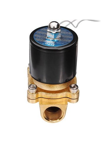 Generic Generic Dc 24V 12Inch Electric Water Air Fuels Gas Solenoid Valve  - Image 3