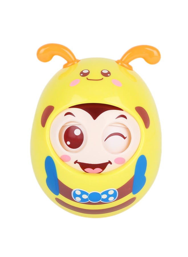 Tumbler Toy Baby 6 Months Baby Puzzle Early Education Child 0-1 Eyes Nod To Soothe Children Rattle Doll-Color:Color Ball Color Perception (12 Months Baby) 060 - Image 3