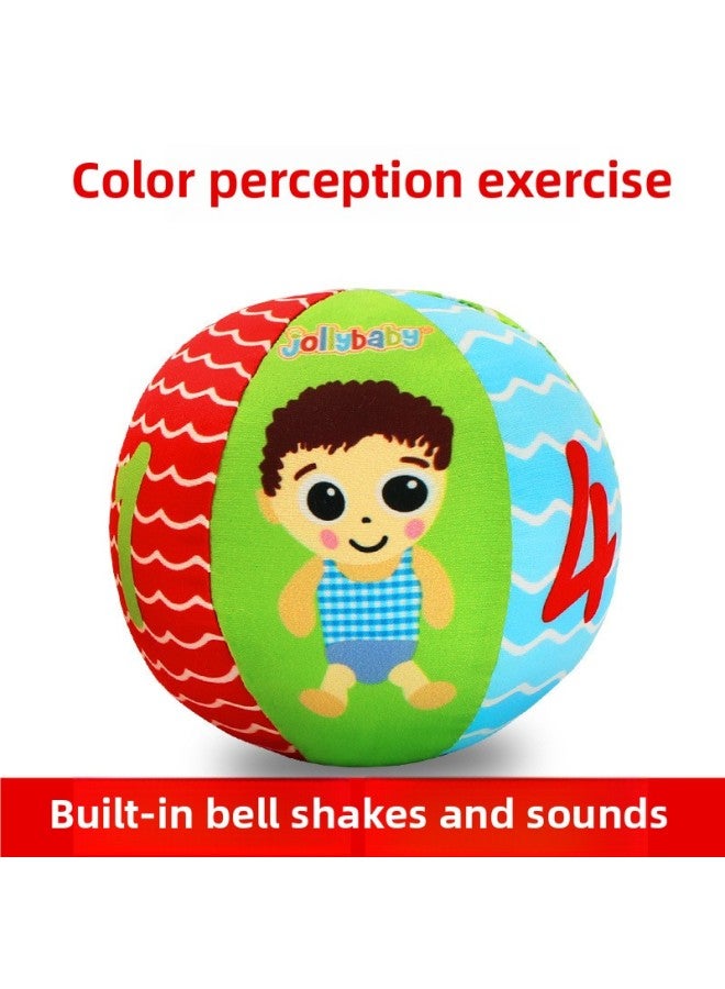 Tumbler Toy Baby 6 Months Baby Puzzle Early Education Child 0-1 Eyes Nod To Soothe Children Rattle Doll-Color:Color Ball Color Perception (12 Months Baby) 060 - Image 1
