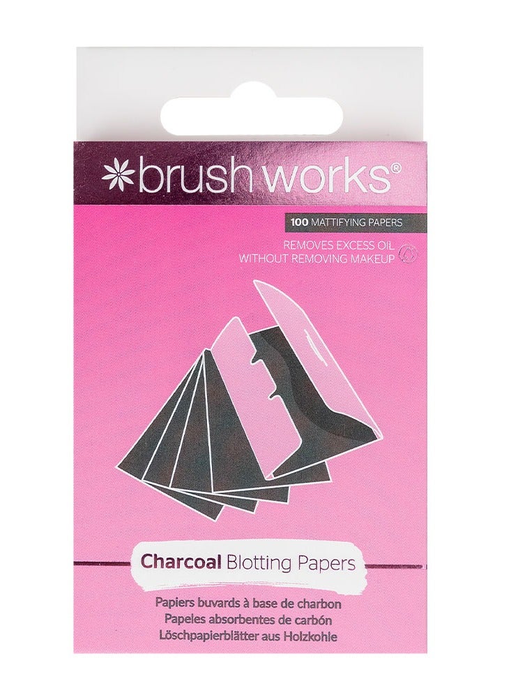 Brushworks Charcoal Blotting Papers - 100 Sheets - Image 1