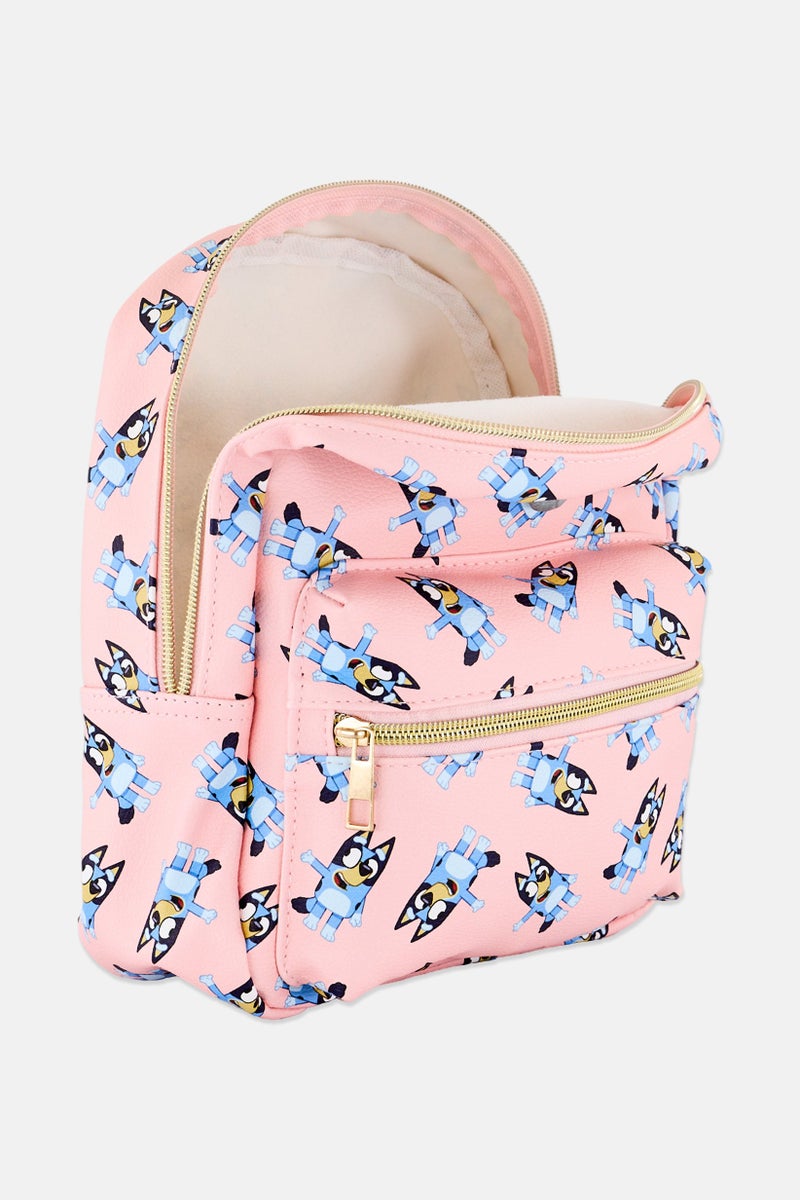 BLUEY Women Graphic Print Mini Backpack Bag, Multicolor - Image 3