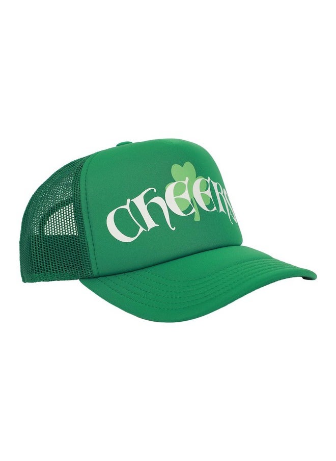 Bioworld - St. Patrick'S Day Cheers Green Trucker Hat - Image 1