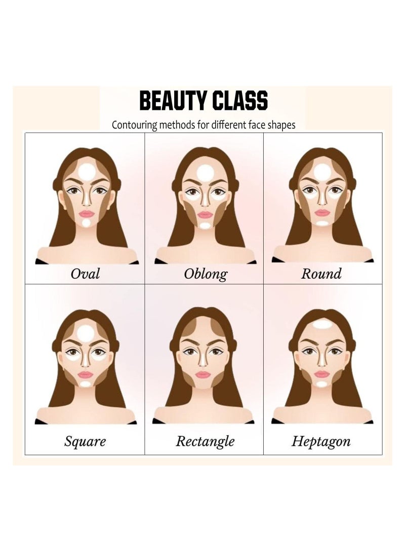 SYOSI 2023 Upgraded Version of Concealer Stick 6 Colors Concealer Highlight Stick 2 in 1 Double Head Repair Cream Repair Waterproof Professional Facial Repair - Image 3