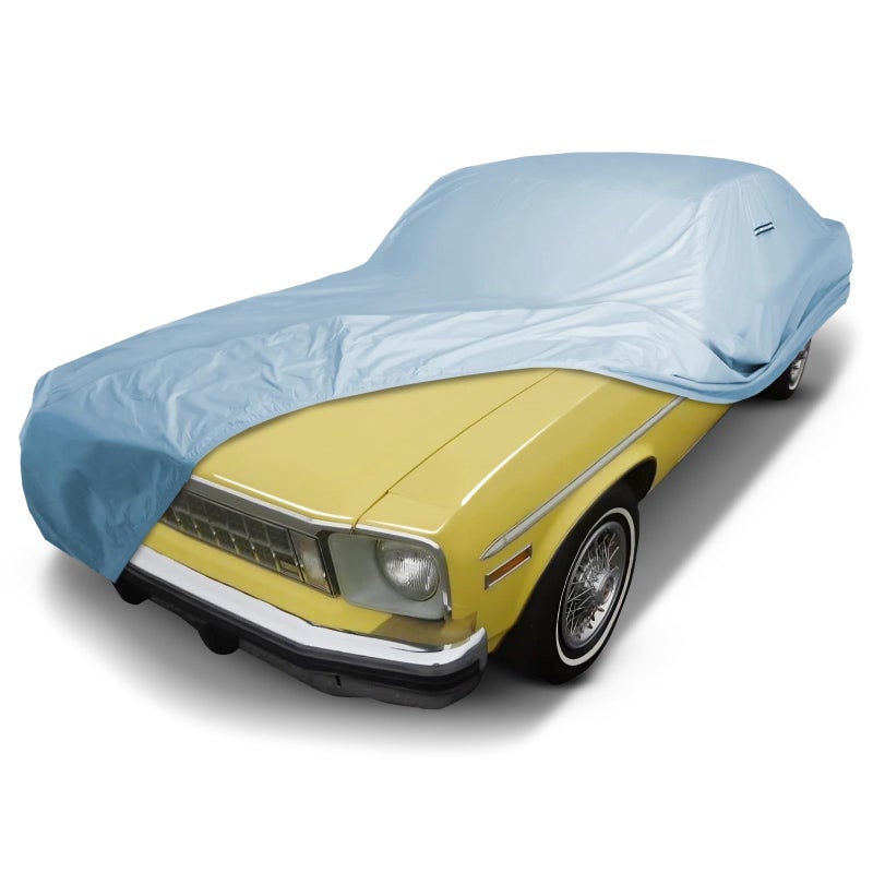 iCarCover Custom Car Cover for 19681979 Chevy Nova 2Door Waterproof All Weather Rain Snow UV Sun Protector Full Exterior Weatherproof Indoor Outdoor Car Cover with Strap