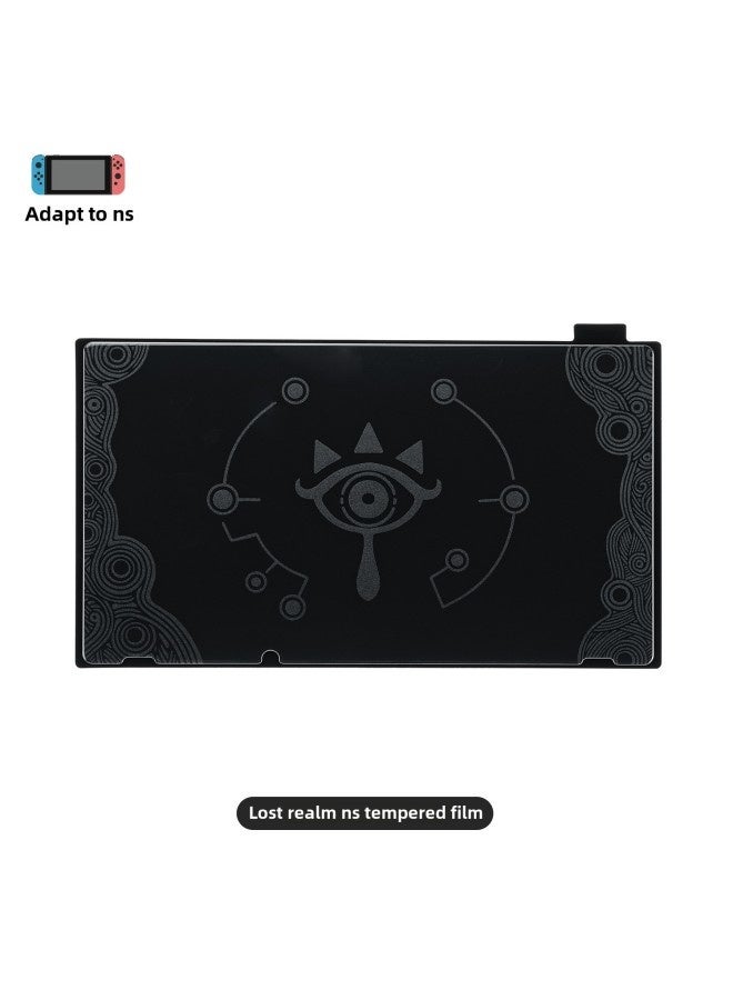 Nintendo Switch Protective Case Nsoled Glowing Handle Cover Joystick Cap Legend Zelda Tears The Kingdom Storage Bag-Model:(Spot) Ns Lost Realm Shadow Film  - Image 1