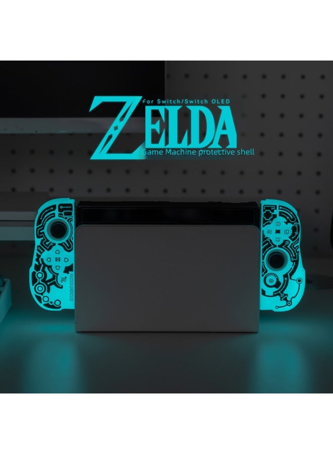 Nintendo Switch Protective Case Nsoled Glowing Handle Cover Joystick Cap Legend Zelda Tears The Kingdom Storage Bag-Model:(Spot) Ns Lost Realm Shadow Film  - Image 2
