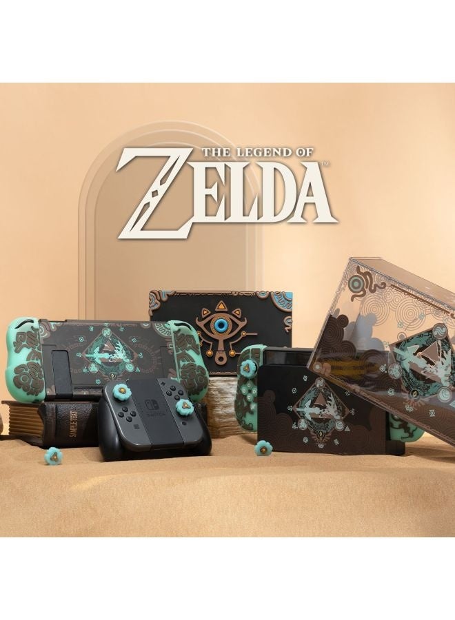 Nintendo Switch Protective Case Nsoled Glowing Handle Cover Joystick Cap Legend Zelda Tears The Kingdom Storage Bag-Model:(Spot) Ns Lost Realm Shadow Film  - Image 5