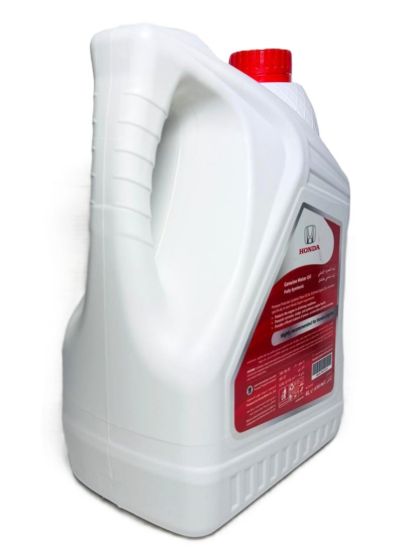 Honda 5W-30 Genuine Fully Synthetic GF-6A SP Engine Oil 4Ltr - Image 2