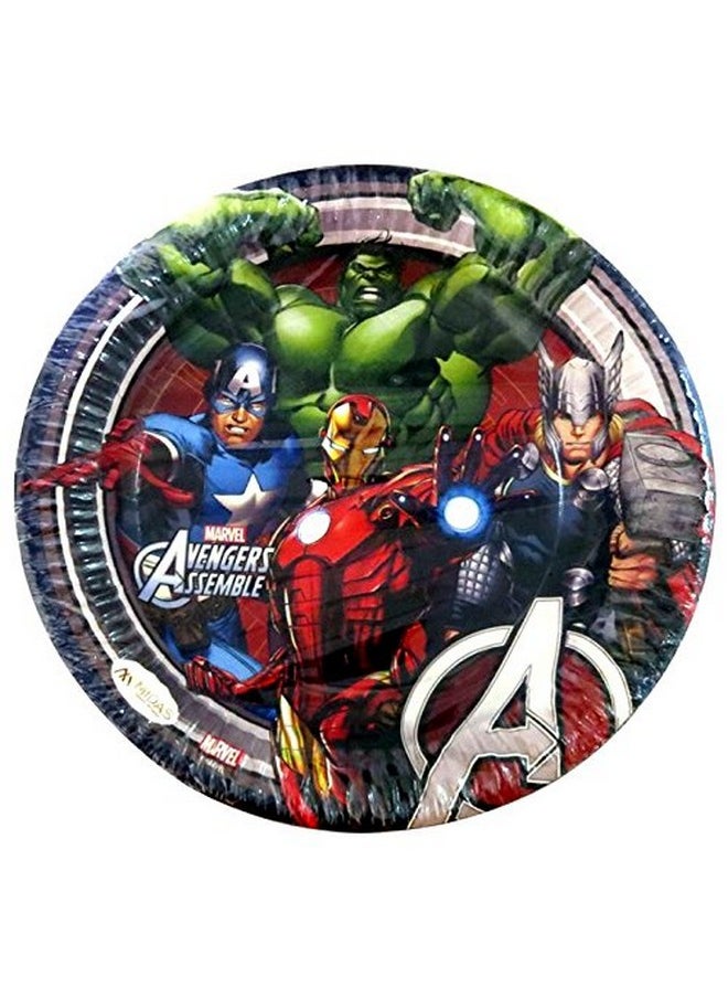 Funcart Funcart Avenger Theme 9" Paper Plate, (10pcs/Pack)  - Image 1