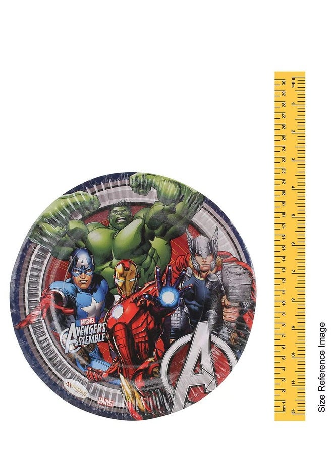 Funcart Funcart Avenger Theme 9" Paper Plate, (10pcs/Pack)  - Image 3