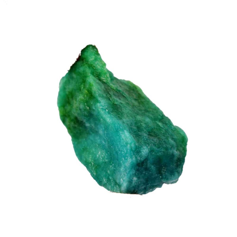 GEMHUB Natural Raw Emerald Green Gemstones for Jewelry Making 39.85 Carat Crystals and Healing Stones | Rough Emerald Gem Stones - Image 1