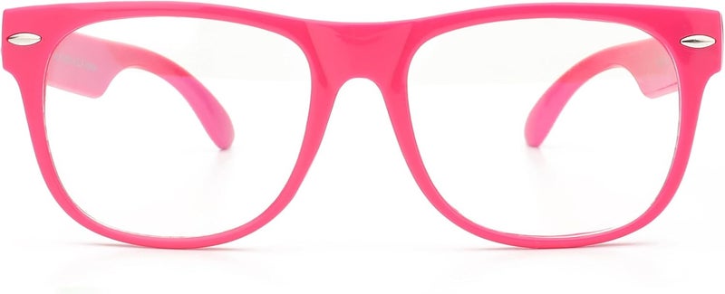 OWL Kids Clear Lens Colored Glasses Protect Child's Eyes from UVB UVA - Image 2