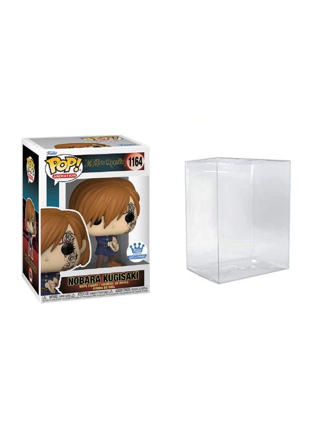 Funko Jujutsu Kaisen Nobara Kugisaki In Fight Stance Pop 1164 Exclusive Bundled With Pop Protector - Image 3