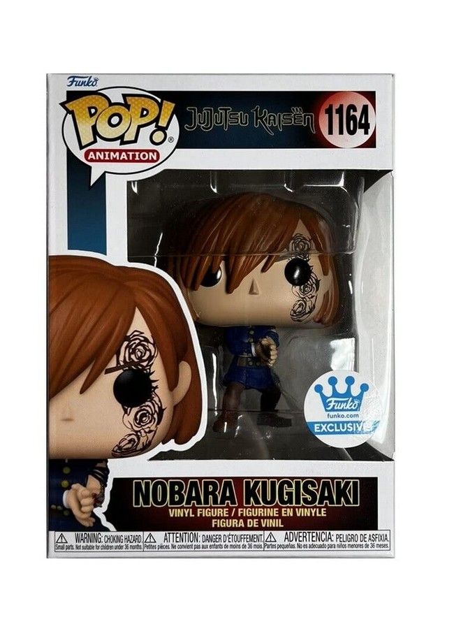 Funko Jujutsu Kaisen Nobara Kugisaki In Fight Stance Pop 1164 Exclusive Bundled With Pop Protector - Image 4