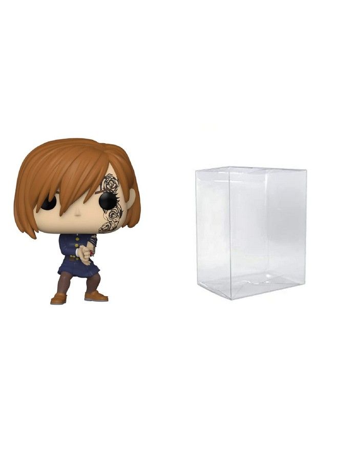 Funko Jujutsu Kaisen Nobara Kugisaki In Fight Stance Pop 1164 Exclusive Bundled With Pop Protector - Image 1