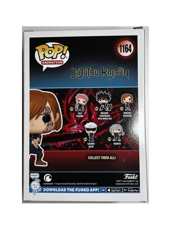 Funko Jujutsu Kaisen Nobara Kugisaki In Fight Stance Pop 1164 Exclusive Bundled With Pop Protector - Image 5