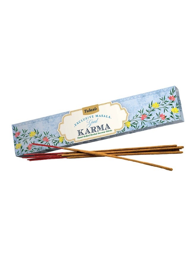 Tulasi Good Karma Masala Agarbatti Incense 15G - Image 2