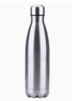 Thermal Insulated Water Bottle Silver 500ml