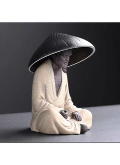 Ceramic Tea Strainer Kung Fu Accessory Old Man Tea Leak-Grey