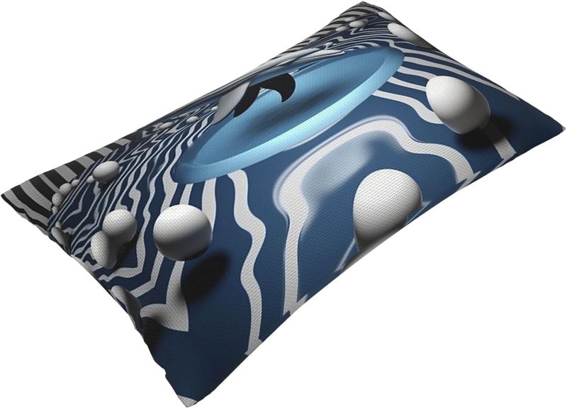 Dolphin Swimming Elegant and Unique Pillow Covers, with Full-Width Double-Sided Print, Perfect for Home Decor and Gifts 12"x20" - Image 3