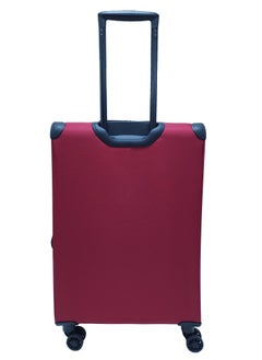 Track Lightweight Soft Shell Luggage Set of 3 Expandable Suitcase - Trolley Bags for Travel with 4 Double Wheels & TSA Lock  - Image 3