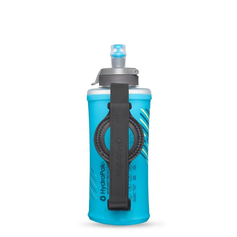 HydraPak SkyFlask Speed - Collapsible Handheld Running Water Bottle (350ml, 500ml, 500ml Insulated) - Adjustable Strap, Lightweight, Spill-Proof Cap - Image 1