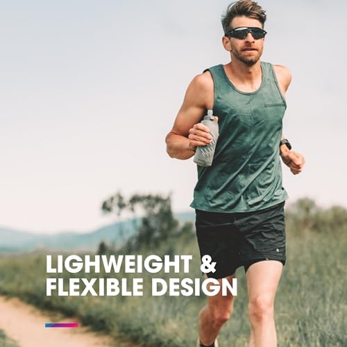 HydraPak SkyFlask Speed - Collapsible Handheld Running Water Bottle (350ml, 500ml, 500ml Insulated) - Adjustable Strap, Lightweight, Spill-Proof Cap - Image 5