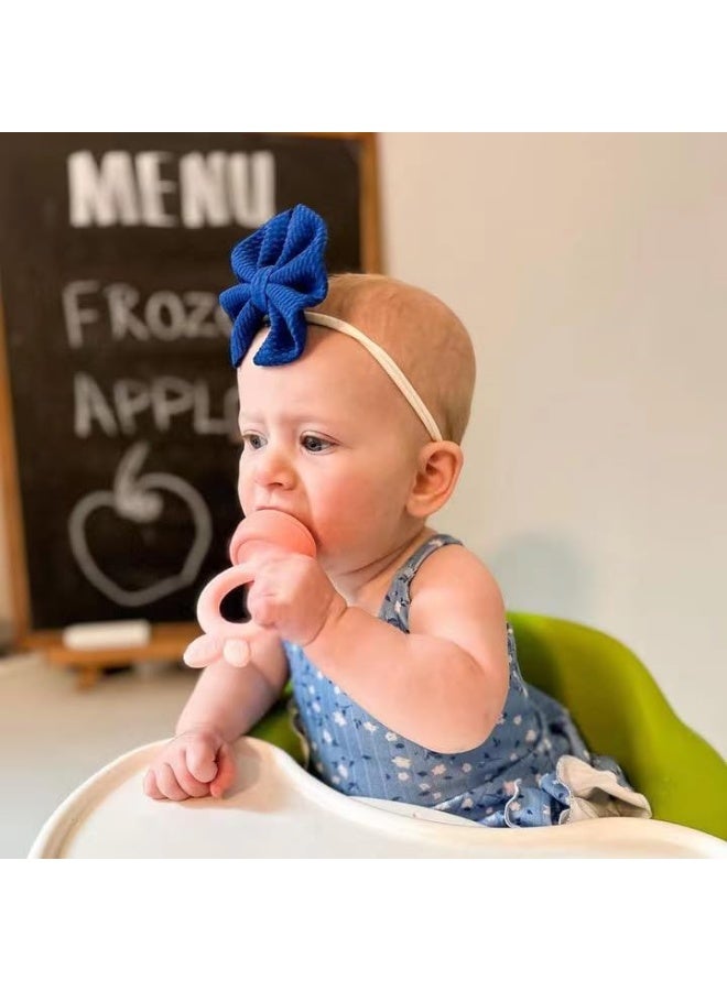 PandaEar 3 Pack Silicone Baby Fruit Feeder Pacifier – BPA Free Food Grade Mesh Feeder with 3 Sizes Silicone Pouches, Teething & Fresh Food Feeder for Infants - Image 2