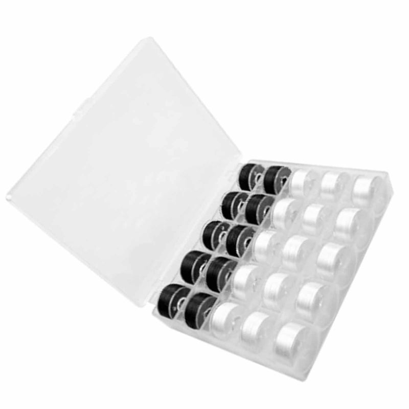 Transparent Portable Sewing Thread Spool Box With 25 Slots For Craft Storage - Image 4